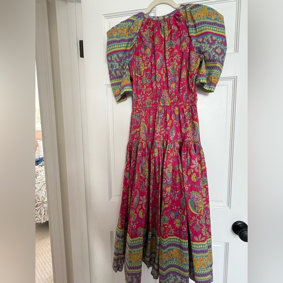 Floral Pink Maxi Dress - Picture 4 of 6